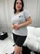 Домашній одяг, сіра піжама PLUS SIZE DO2777-4XL фото 2