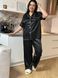 Стильна шовкова піжама для дівчат PLUS SIZE DO2970-5XL фото 4