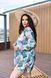 Роздільний білий купальник PLUS SIZE з тунікою в тропічному принті SW1383/1-3XL фото 7